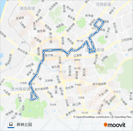 36路 Bus Line Map