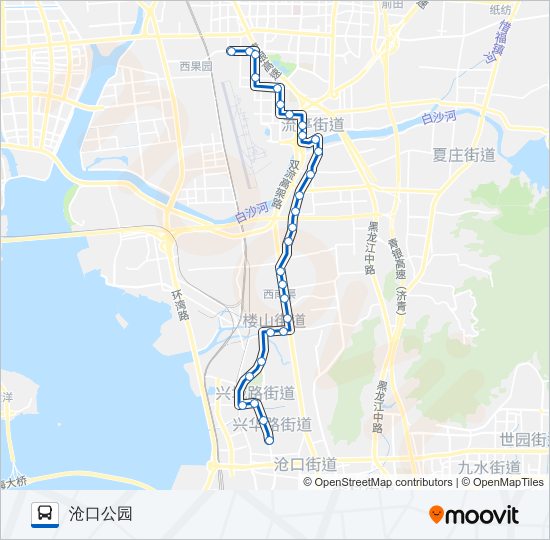 101路 bus Line Map