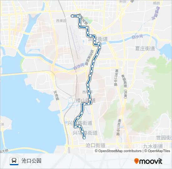 101路 Bus Line Map