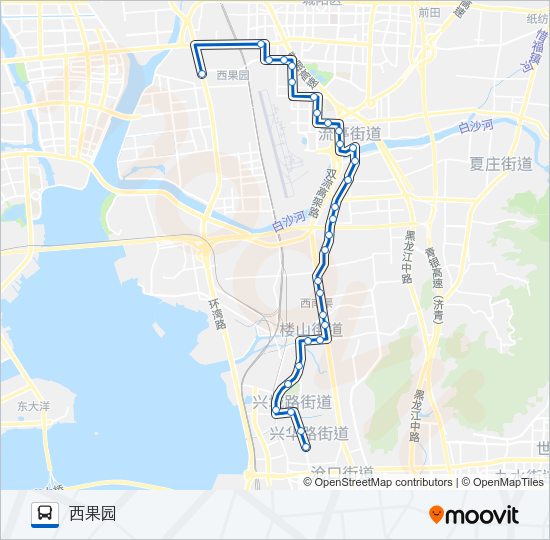 101路 Bus Line Map