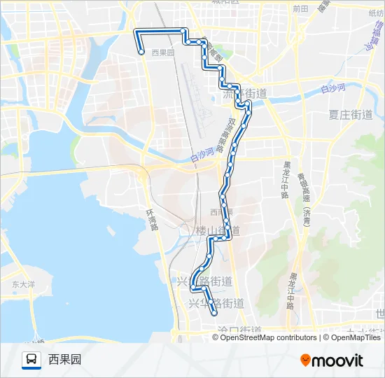 101路 Bus Line Map