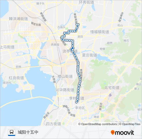 103路 bus Line Map