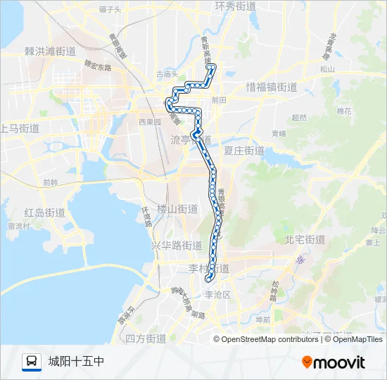 103路 Bus Line Map