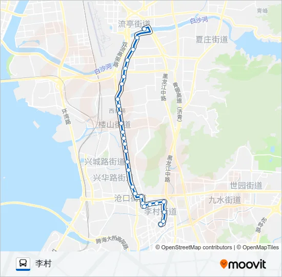 105路 Bus Line Map
