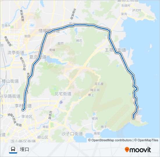 106路 Bus Line Map