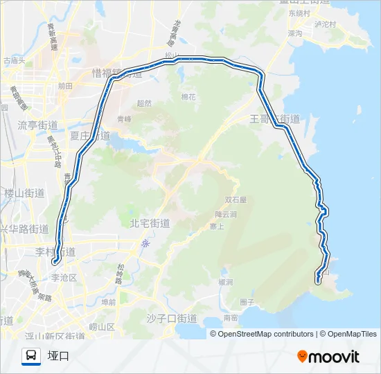 106路 Bus Line Map