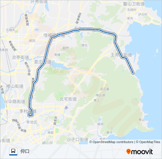 109路 bus Line Map