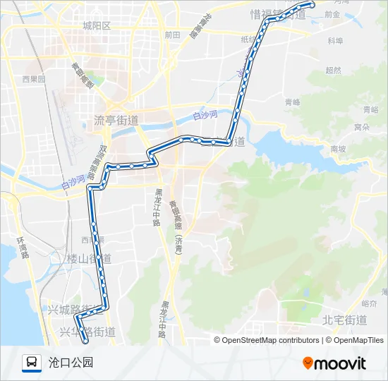 116路 Bus Line Map