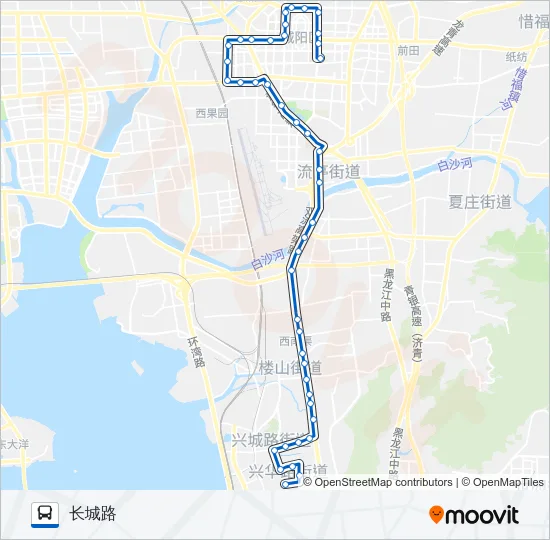 117路 Bus Line Map