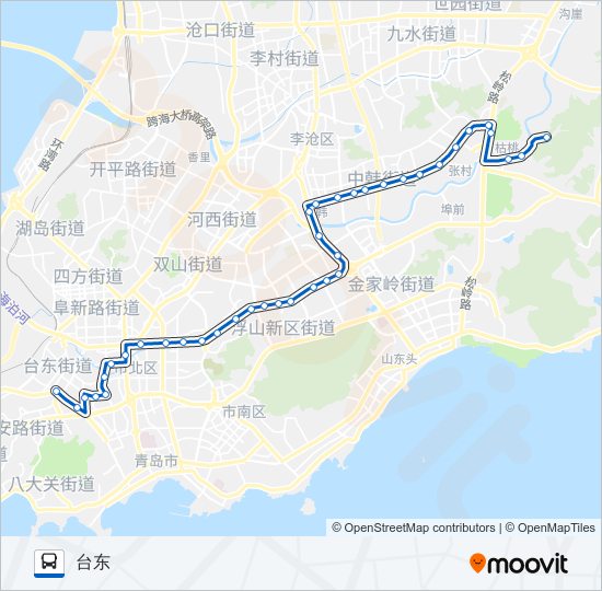 119路 bus Line Map