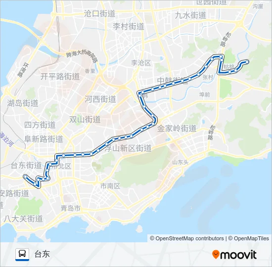 119路 Bus Line Map