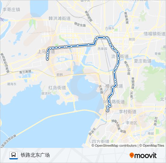 120路 Bus Line Map