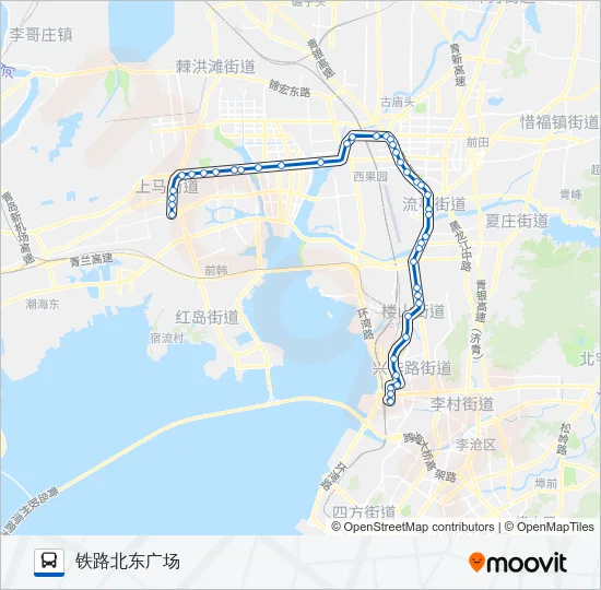 120路 Bus Line Map