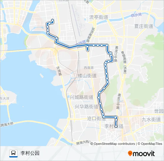 122路 Bus Line Map
