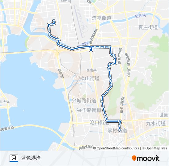 北京公交122路路线路图图片