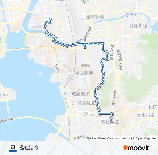 122路 Bus Line Map