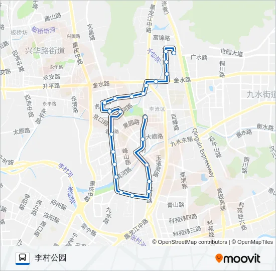 123路 Bus Line Map
