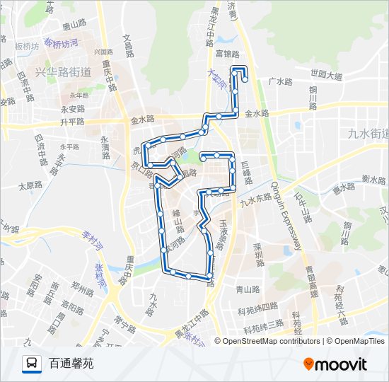 123路 Bus Line Map