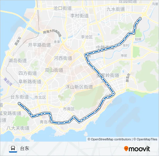 125路 Bus Line Map