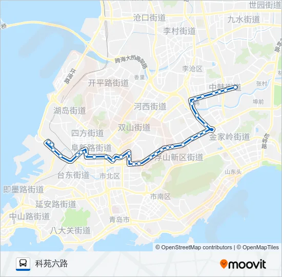 126路 Bus Line Map