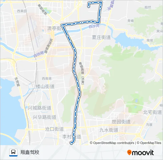 129路 Bus Line Map