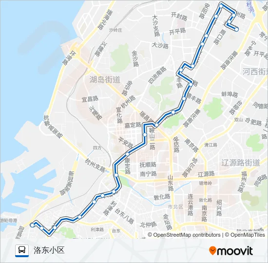 209路 Bus Line Map