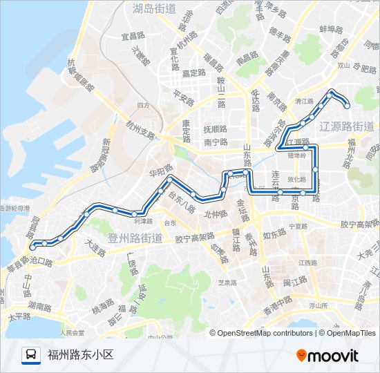 211路 Bus Line Map