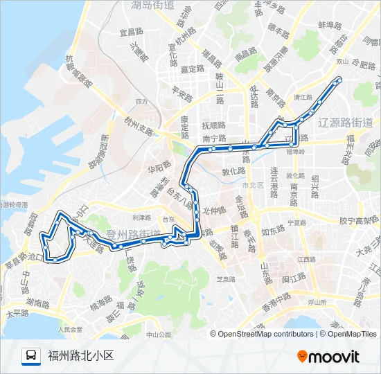 212路 Bus Line Map