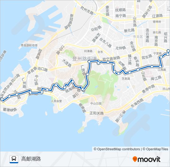 220路 Bus Line Map