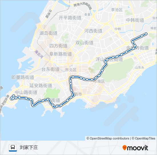 223路 Bus Line Map