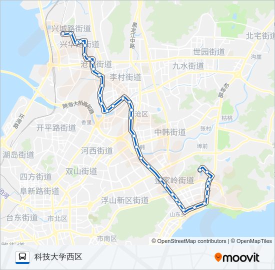 313路 Bus Line Map