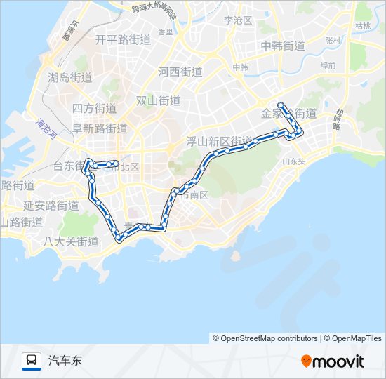 314路公交车路线图图片