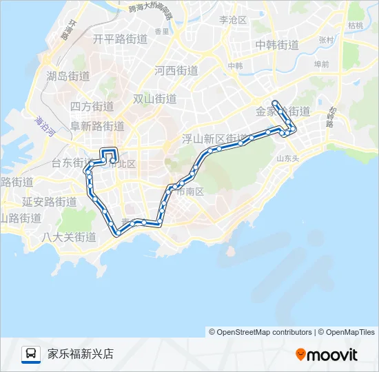314路 Bus Line Map
