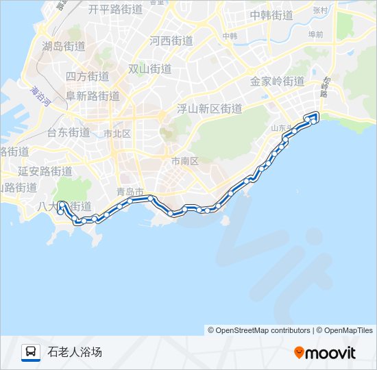317路 Bus Line Map