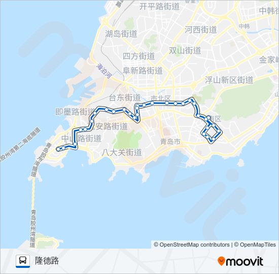 320路 Bus Line Map