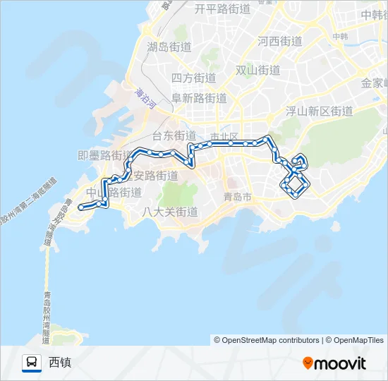320路 Bus Line Map