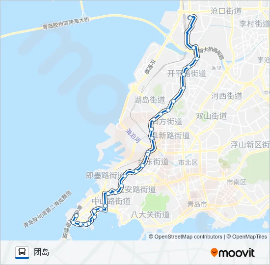 325路 Bus Line Map