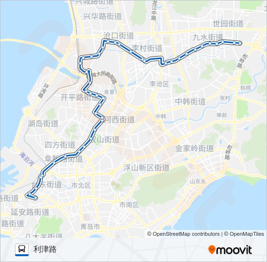 326路 bus Line Map