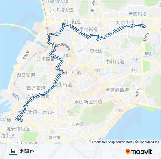 326路 Bus Line Map