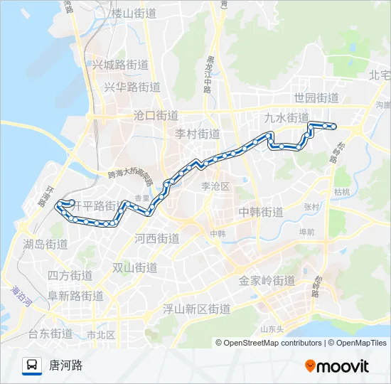 361路 Bus Line Map