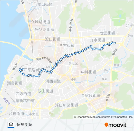 361路 Bus Line Map