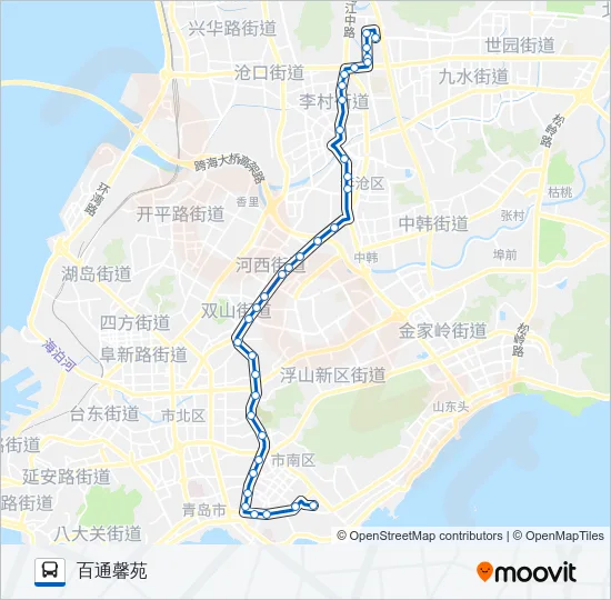 363路 Bus Line Map