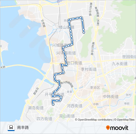 364路 bus Line Map