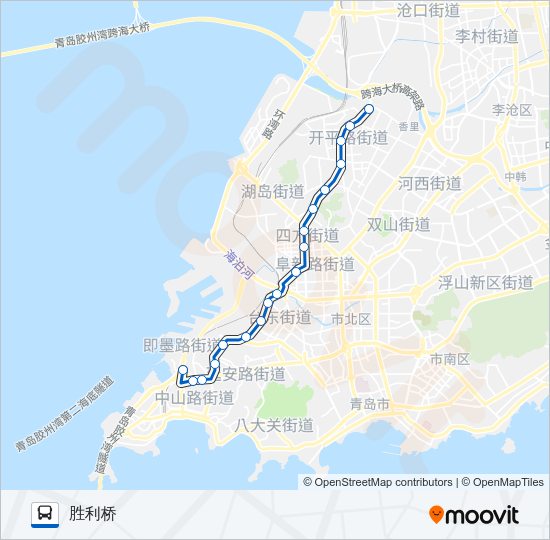 366路 Bus Line Map
