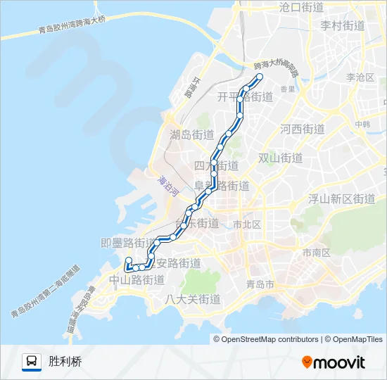 366路 Bus Line Map