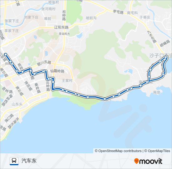 380路 bus Line Map