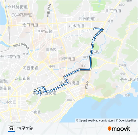 381路 Bus Line Map