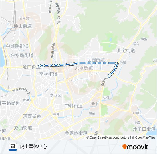 387路 Bus Line Map