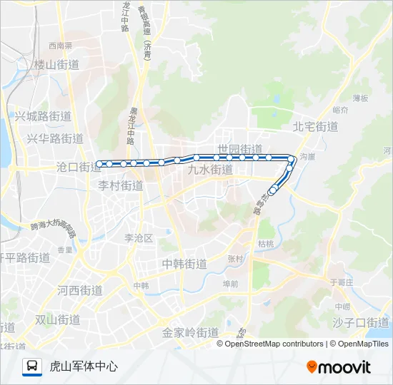 387路 Bus Line Map