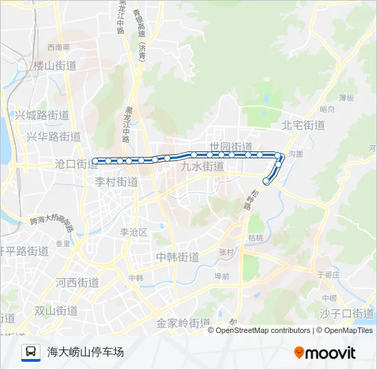 387路 Bus Line Map